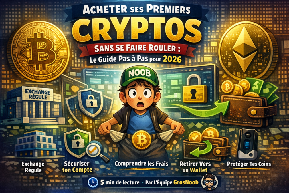Acheter ses premiers cryptos sans se faire rouler : le guide pas à pas pour 2026
