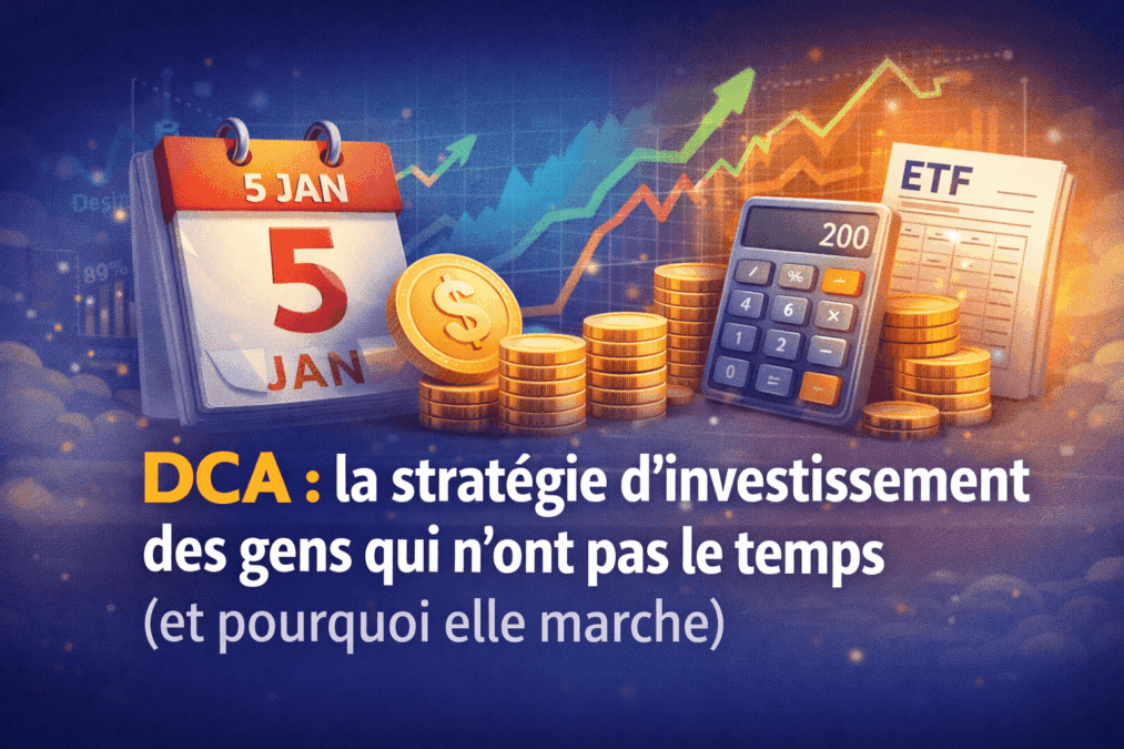 DCA : La stratégie d'investissement des gens qui n'ont pas le temps (et pourquoi elle marche)