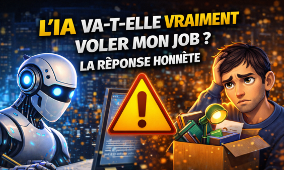L'IA va-t-elle vraiment voler mon job ? La réponse honnête