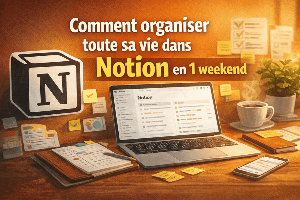 Comment organiser toute sa vie dans Notion en 1 weekend