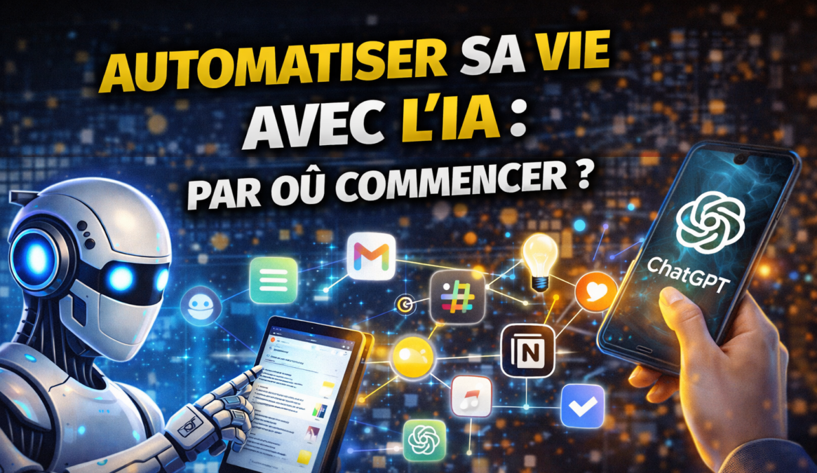 Automatiser avec l'IA en 2026 : Agents, workflows, et outils concrets