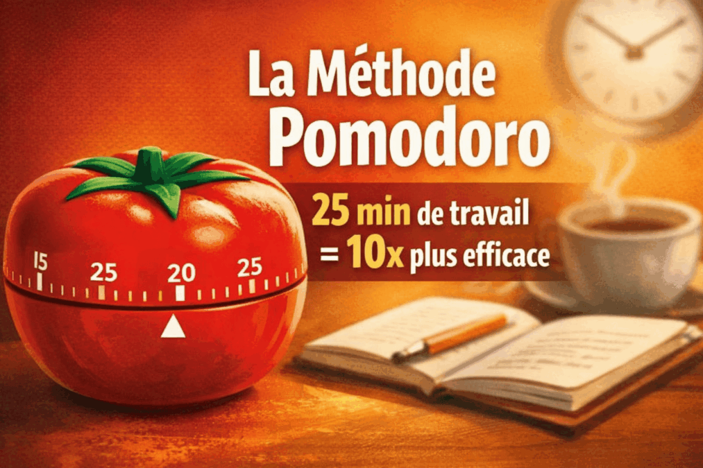 La méthode Pomodoro : travailler 25 minutes pour en faire 10x plus