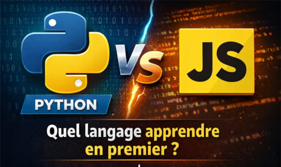 Python ou JavaScript : lequel apprendre en premier quand on part de zéro ?