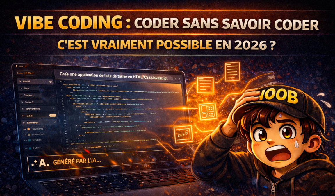 Vibe coding : coder sans savoir coder, c'est vraiment possible en 2026 ?