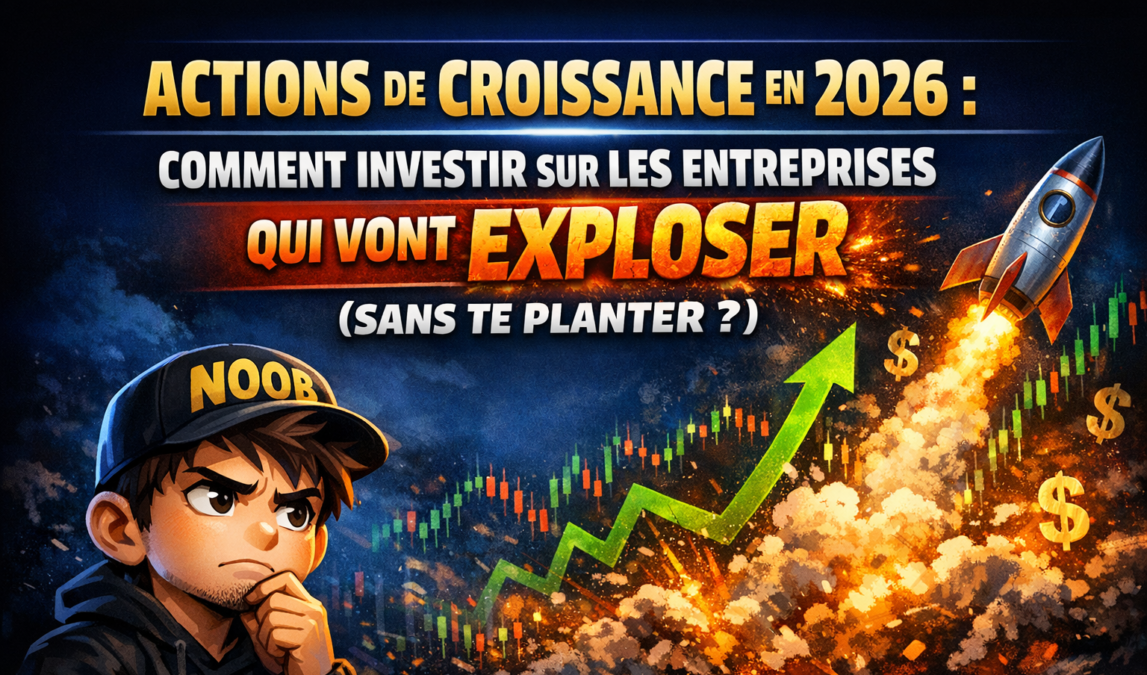 Actions de croissance en 2026 : comment investir sur les entreprises qui vont exploser (sans te planter) ?