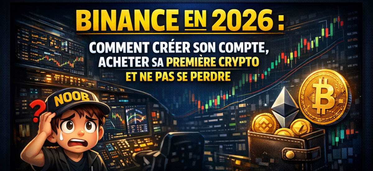 Binance en 2026 : comment créer son compte, acheter sa première crypto et ne pas se perdre