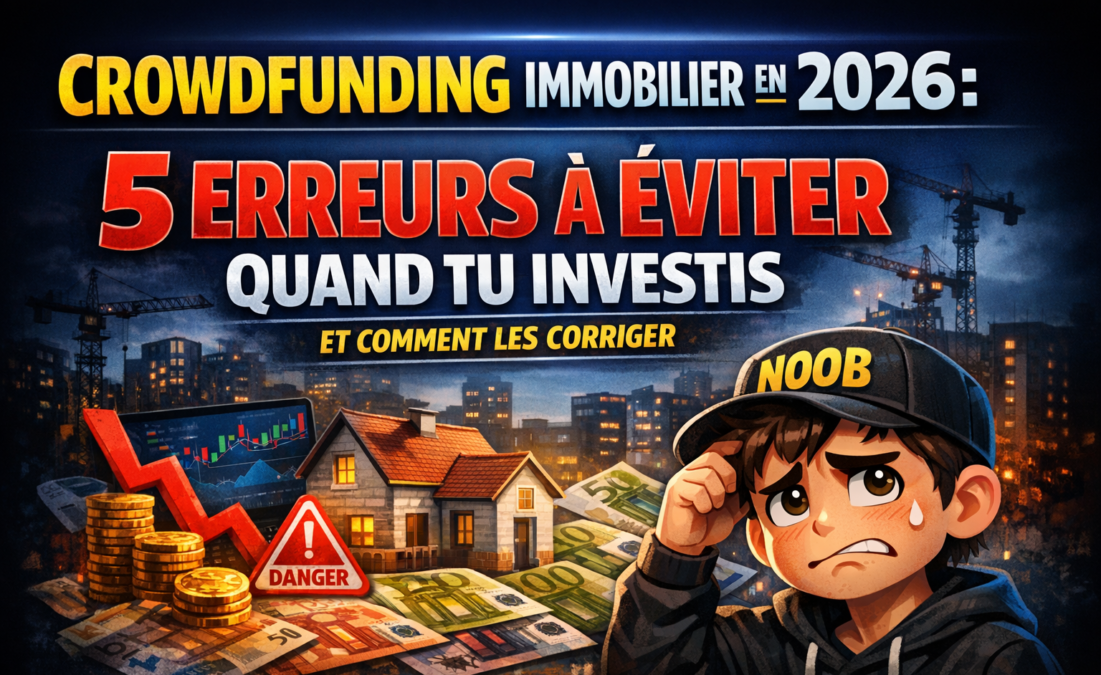 Crowdfunding immobilier en 2026 : 5 erreurs à éviter quand tu investis (et comment les corriger)