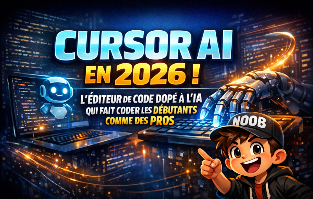 Cursor AI en 2026 : l'éditeur de code dopé à l'IA qui fait coder les débutants comme des pros