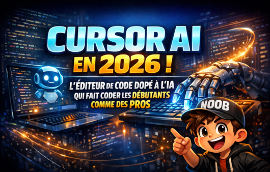Cursor AI en 2026 : l'éditeur de code dopé à l'IA qui fait coder les débutants comme des pros
