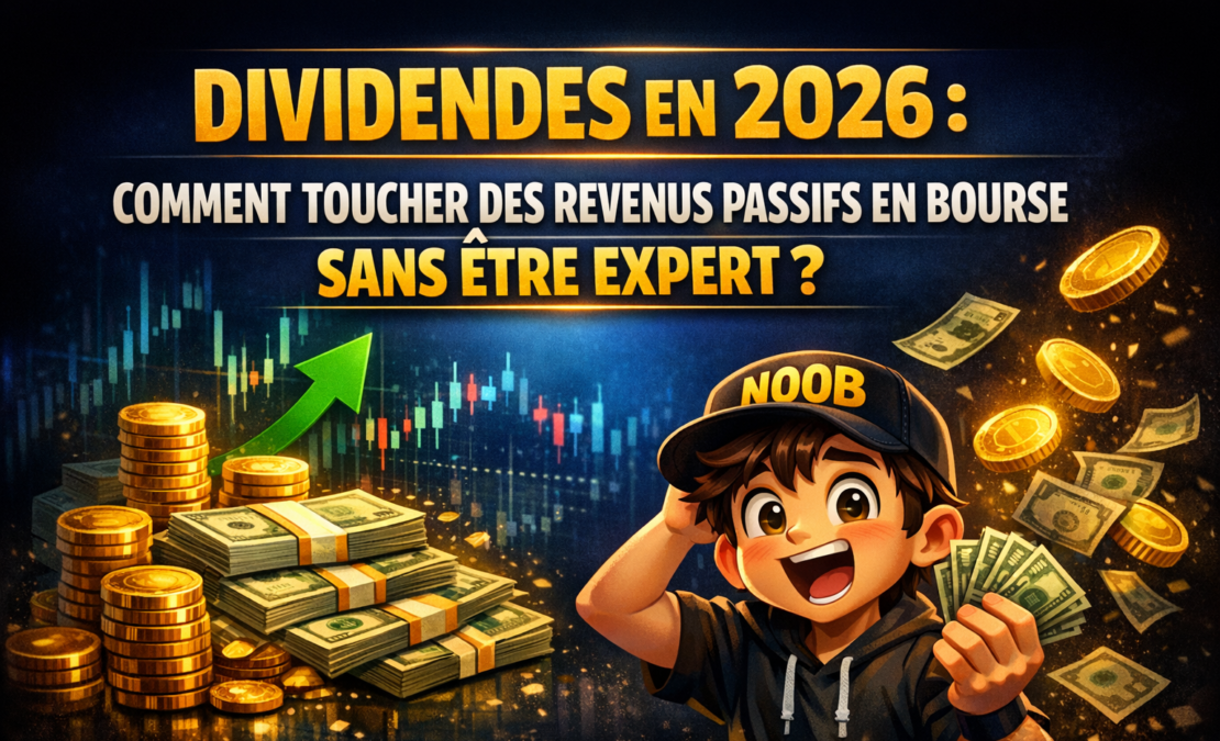 Dividendes en 2026 : comment toucher des revenus passifs en bourse sans être expert ?