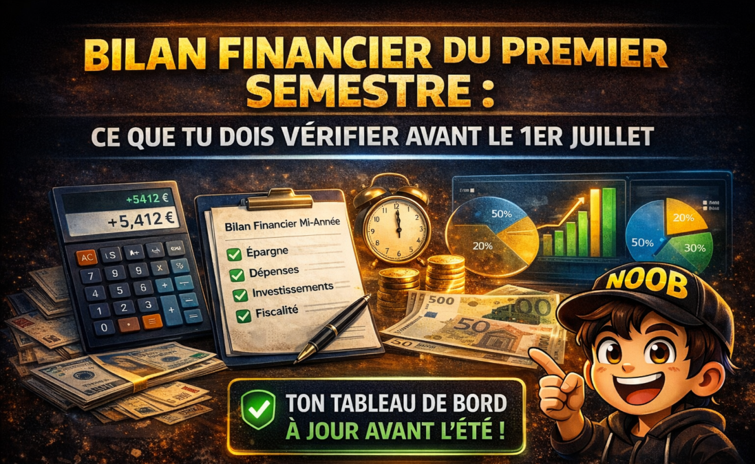 Bilan financier du premier semestre : ce que tu dois vérifier avant le 1er juillet