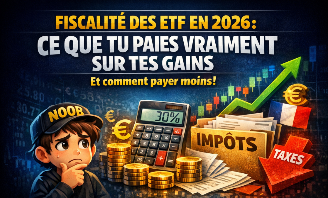 Fiscalité des ETF en 2026 : ce que tu paies vraiment sur tes gains (et comment payer moins)