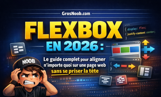 Flexbox en 2026 : le guide complet pour aligner n'importe quoi sur une page web sans se priser la tête