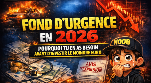 Fond d'urgence en 2026 : pourquoi tu en as besoin avant d'investir le moindre euro