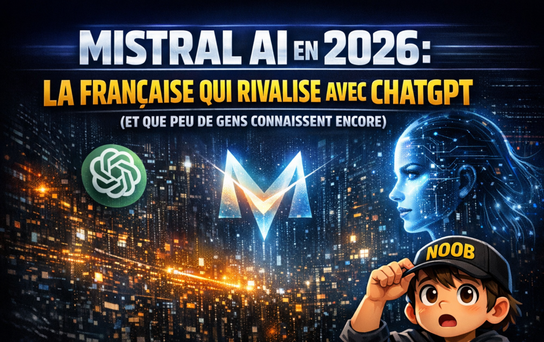 Mistral AI en 2026 : la française qui rivalise avec ChatGPT et que peu de gens connaissent encore