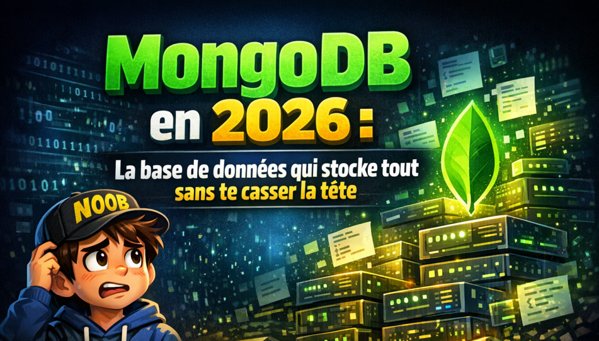 MongoDB en 2026 : la base de données qui stocke tout sans te casser la tête