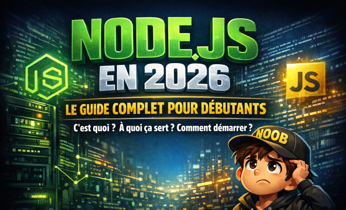 Node.js en 2026 : c'est quoi, à quoi ça sert, et comment démarrer ?