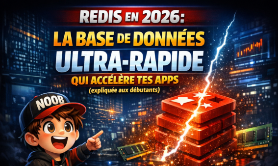 Redis : la base de données ultra-rapide qui accélère tes apps expliquée aux débutants