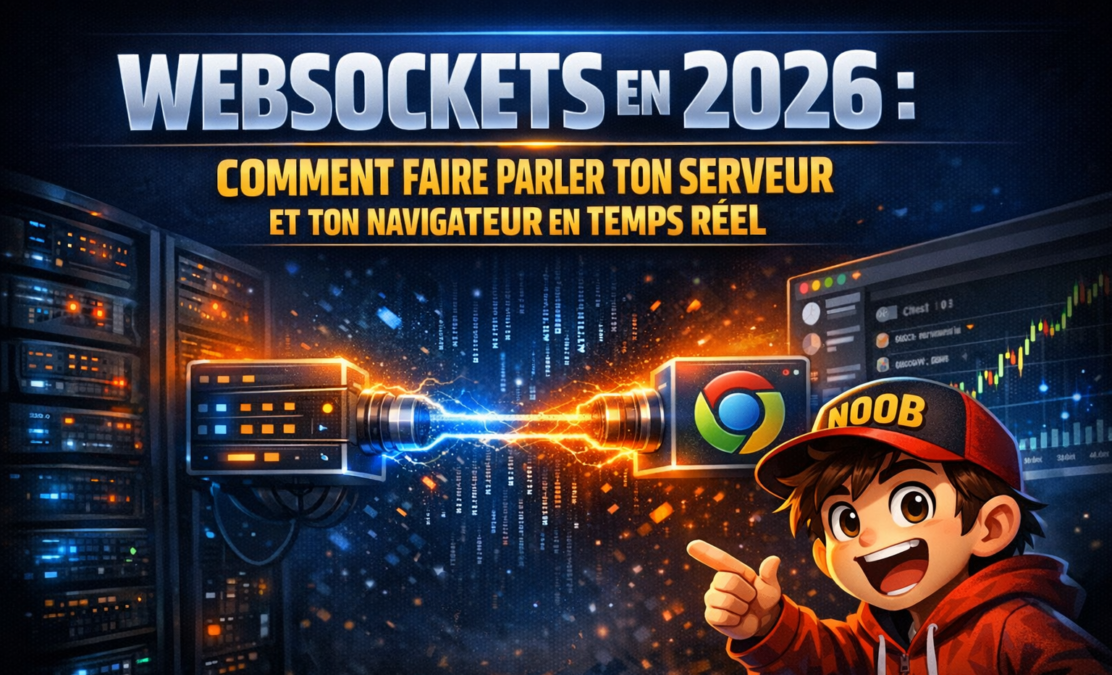 WebSockets en 2026 : comment faire parler ton serveur et ton navigateur en temps réel