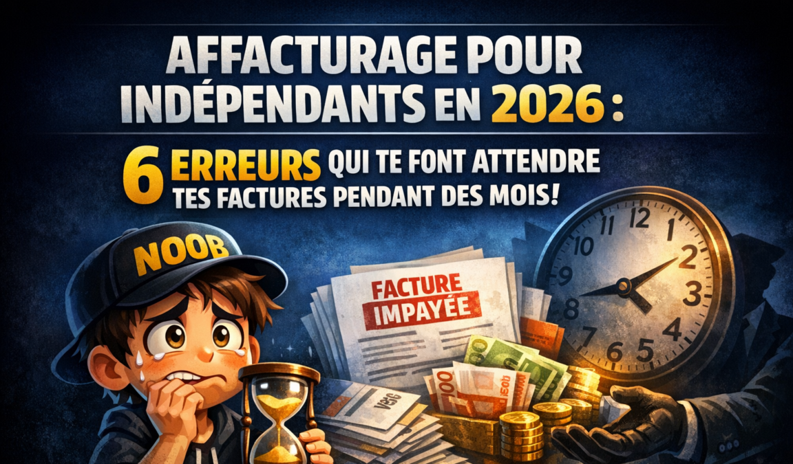 Affacturage pour indépendants en 2026 : 6 erreurs qui te font attendre tes factures pendant des mois