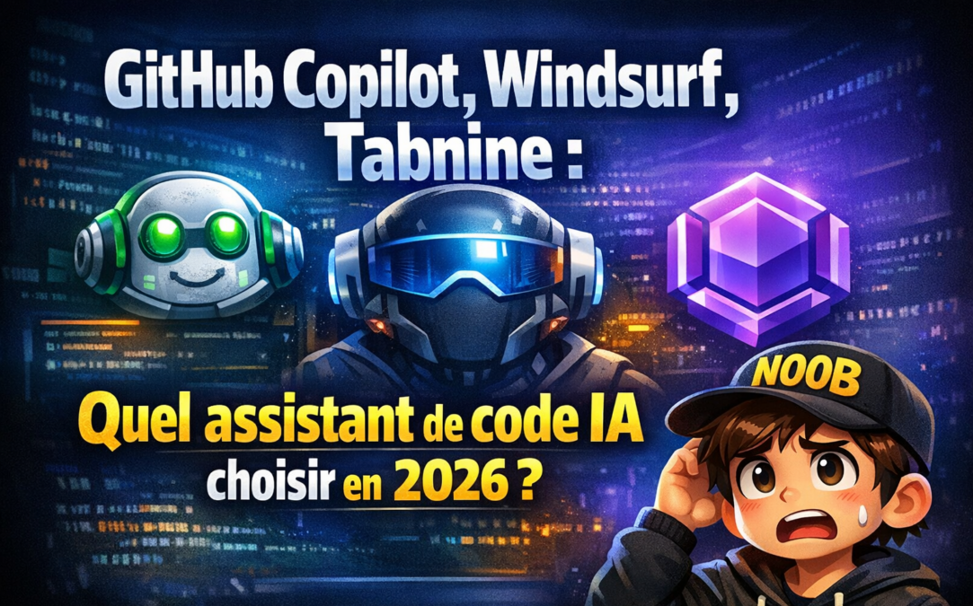 GitHub Copilot, Windsurf, Tabnine : quel assistant de code IA choisir en 2026 ?