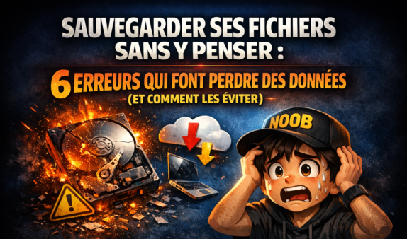 Sauvegarder ses fichiers sans y penser : 6 erreurs qui font perdre des données (et comment les éviter)