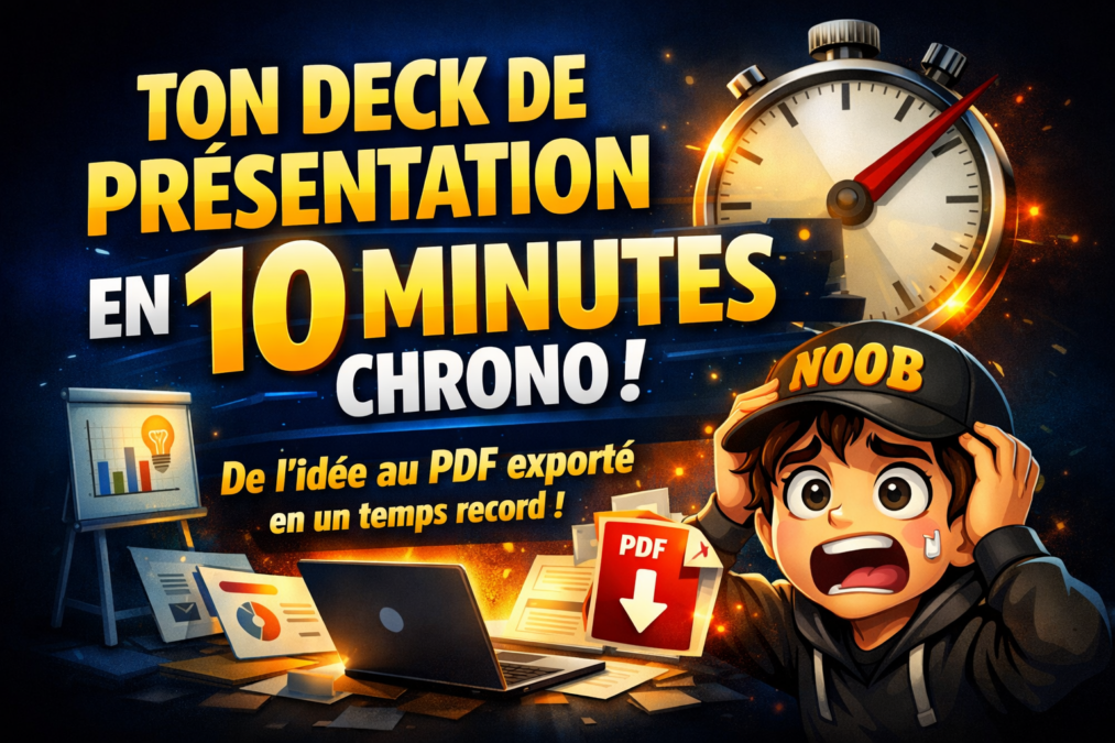 Ton deck de présentation en 10 minutes chrono : la méthode complète, de l'idée au PDF exporté