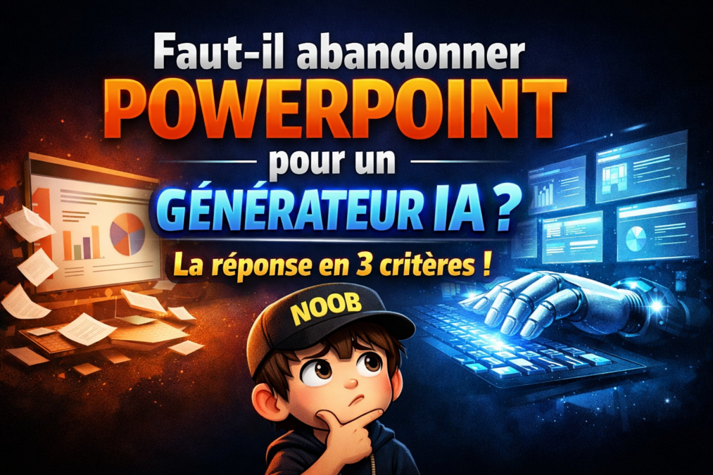 Faut-il abandonner PowerPoint pour un générateur IA ? La réponse tient en trois critères