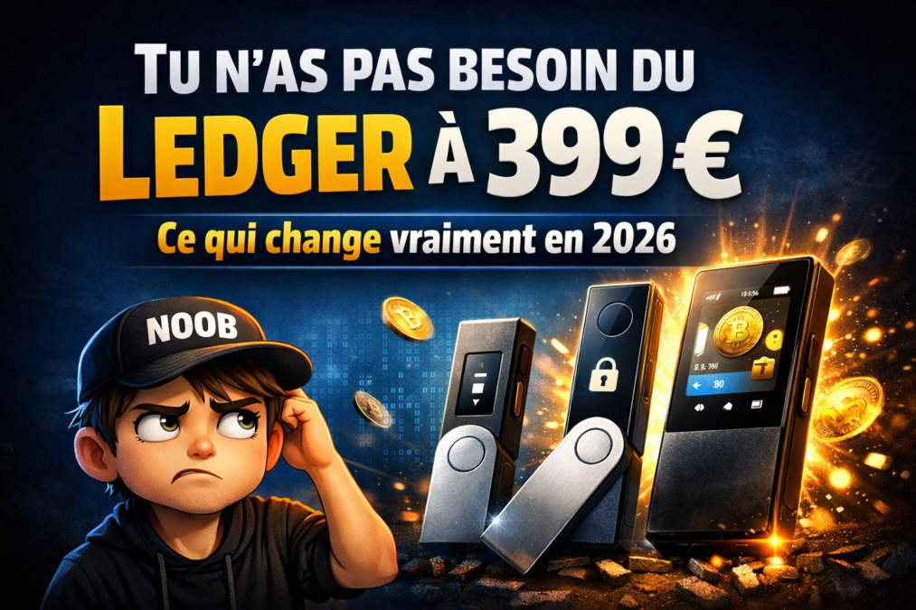 Tu n'as pas besoin du Ledger à 399 € : ce que change vraiment chaque modèle en 2026