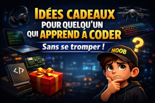 Idées cadeaux pour quelqu'un qui apprend à coder (sans se tromper)