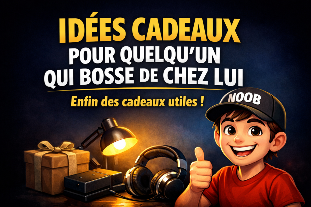 Idées cadeaux pour quelqu'un qui bosse de chez lui