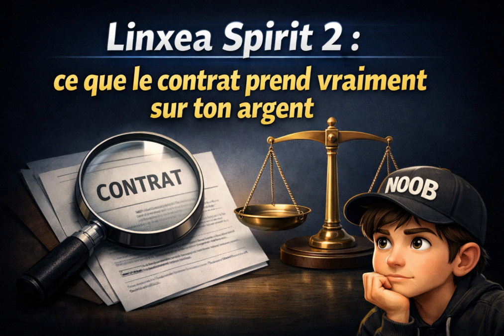 Linxea Spirit 2 : ce que le contrat prend vraiment sur ton argent
