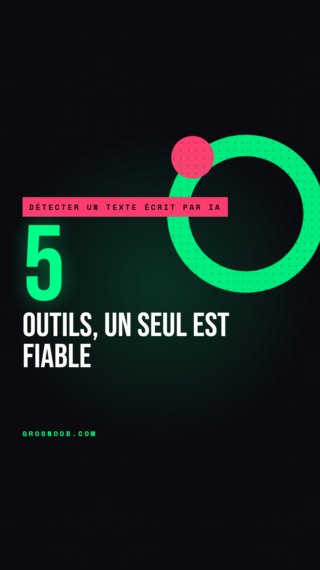 5 outils qui détectent l'IA, un seul est fiable
