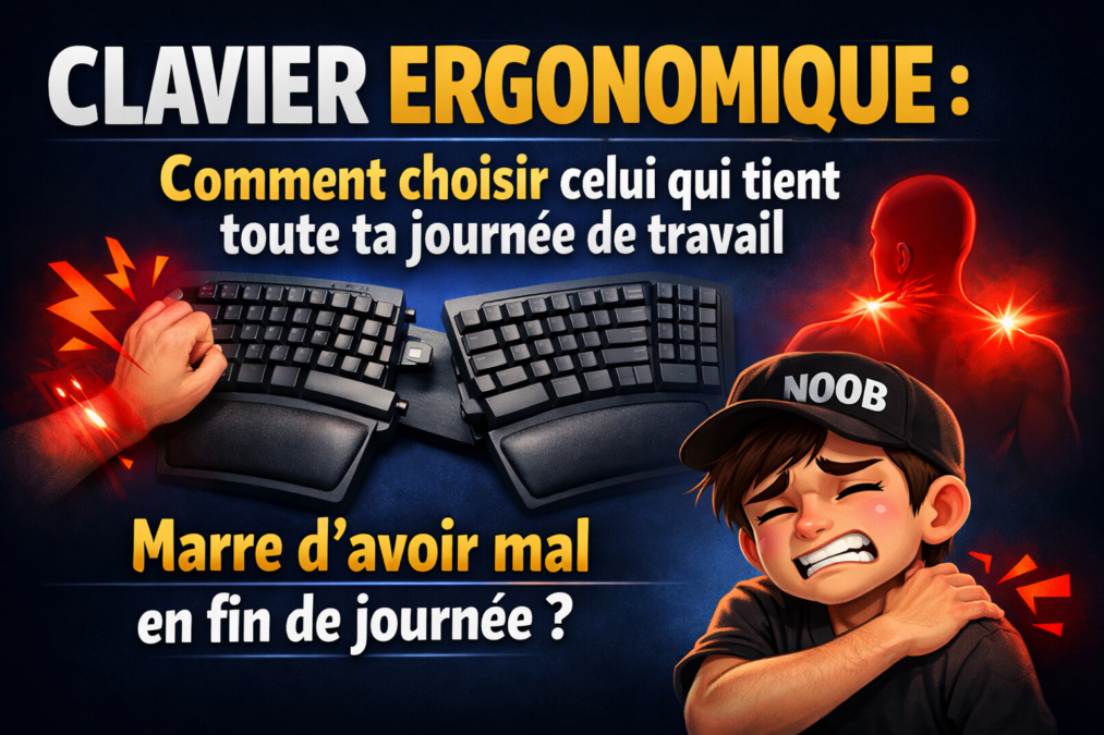 Clavier ergonomique : comment choisir celui qui tient toute ta journée de travail