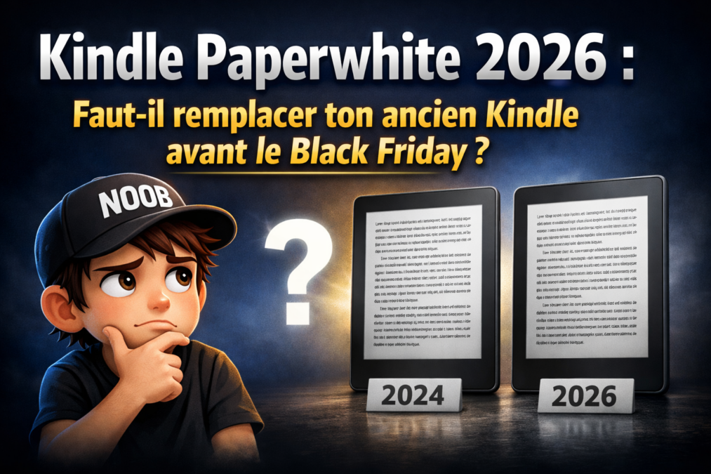 Kindle Paperwhite 2026 : faut-il remplacer ton ancien Kindle avant le Black Friday ?
