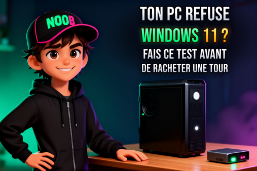 Ton PC refuse Windows 11 ? Fais ce test avant de racheter une tour