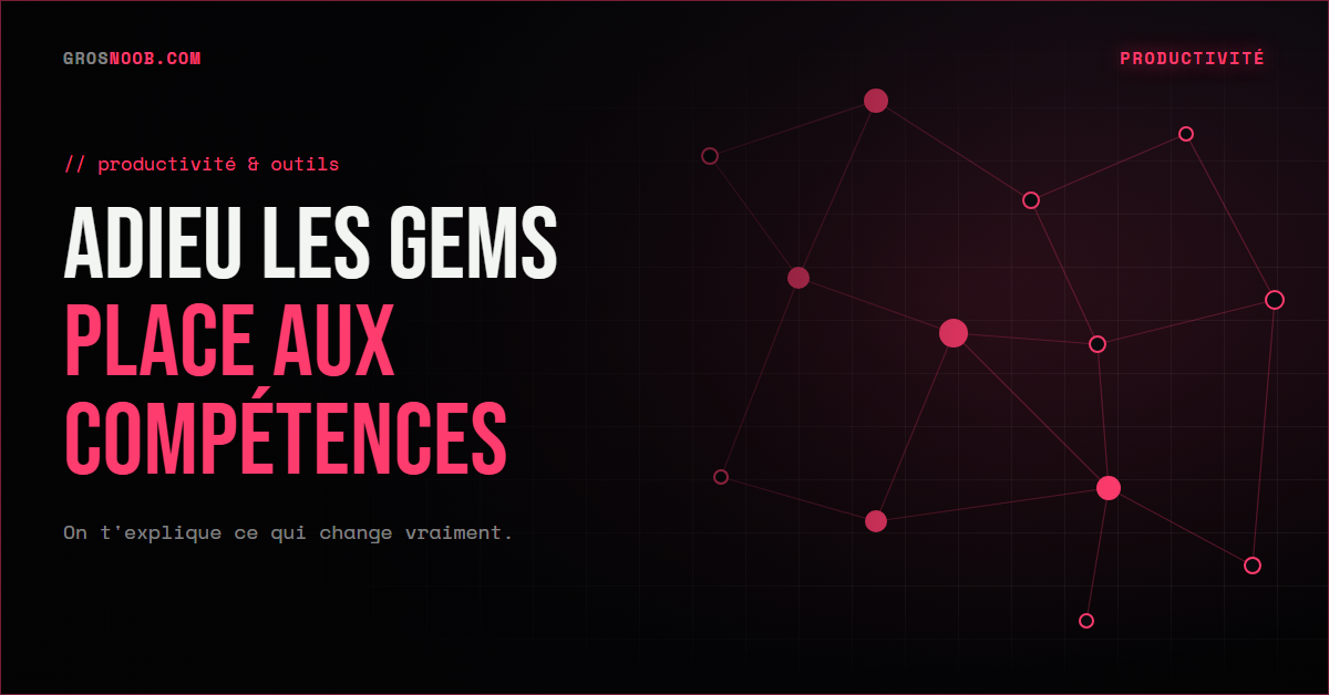 Adieu les Gems, place aux compétences : ce qui change dans Gemini