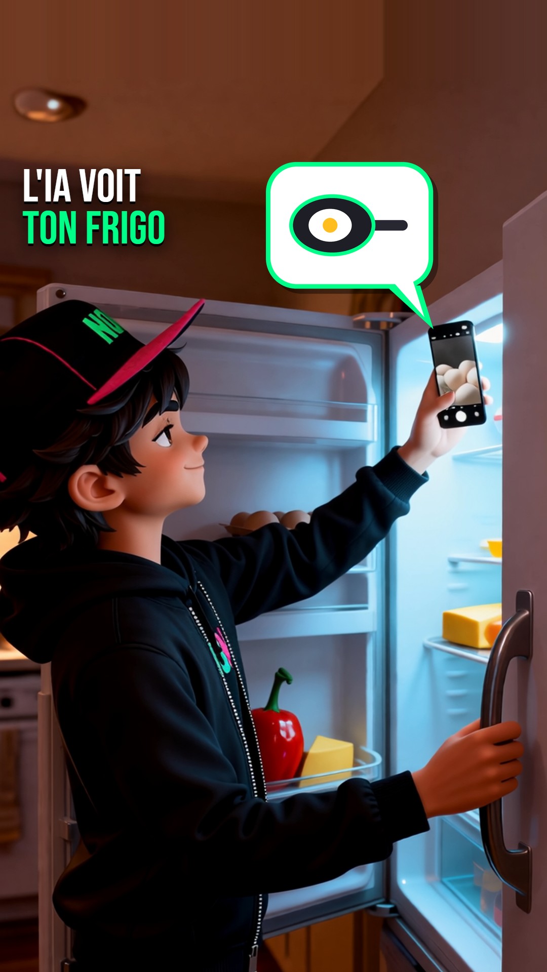 Montre ton frigo à l'IA, elle te dit quoi cuisiner